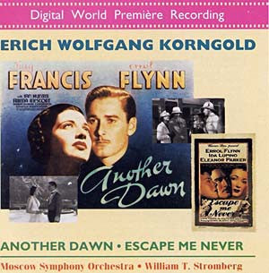USED CD - Erich Wolfgang Korngold, Moscow Symphony Orchestra, William T. Stromberg – Another Dawn / Escape Me Never
