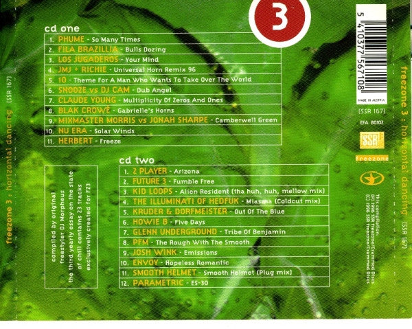 USED 2CD - Various – Freezone 3 : Horizontal Dancing