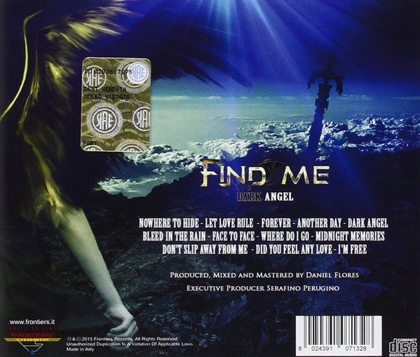 USED CD - Find Me – Dark Angel