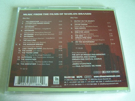 The City Of Prague Philharmonic Orchestra And Chorus \ Crouch End Festival Chorus – Music From The Films Of Marlon Brando - USED 2CD