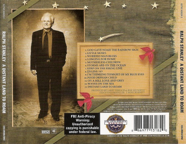 Ralph Stanley – A Distant Land To Roam (Songs Of The Carter Family) - USED CD
