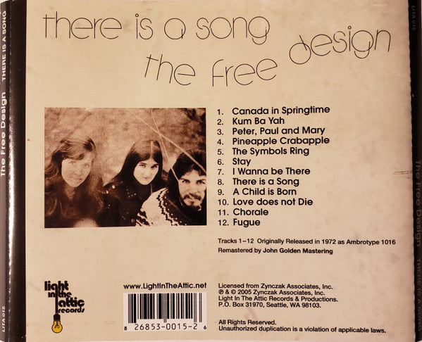 USED CD - The Free Design – There Is A Song