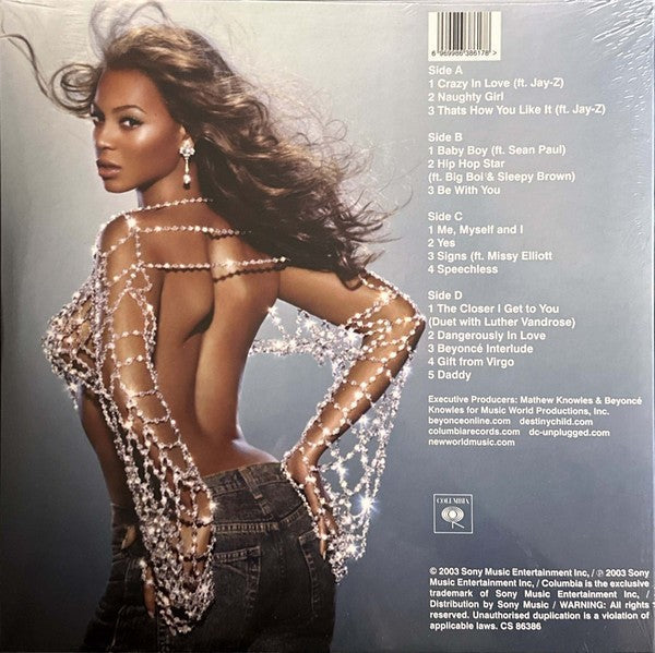Beyonce - Dangerously In Love (UNOFFICIAL VINYL 2xLP) | NEW Mint (M) Excellent+ (EX+)