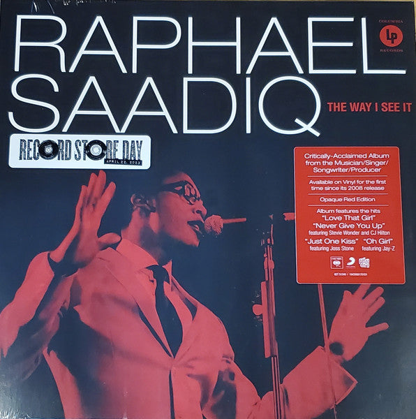 Raphael Saadiq - The Way I See It (OPAQUE RED VINYL LP) | NEW