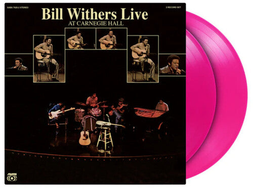 Bill Withers - (PRESALE 7/3/26) Live At Carnegie Hall (GATEFOLD CLEAR MAGENTA 2xVINYL) | Mint (M) Mint (M)