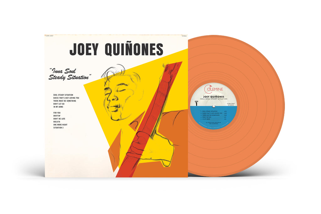 Joey Quiñones - Inna Soul Steady Situation (OPAQUE ORANGE VINYL LP) | NEW Mint (M) Mint (M)