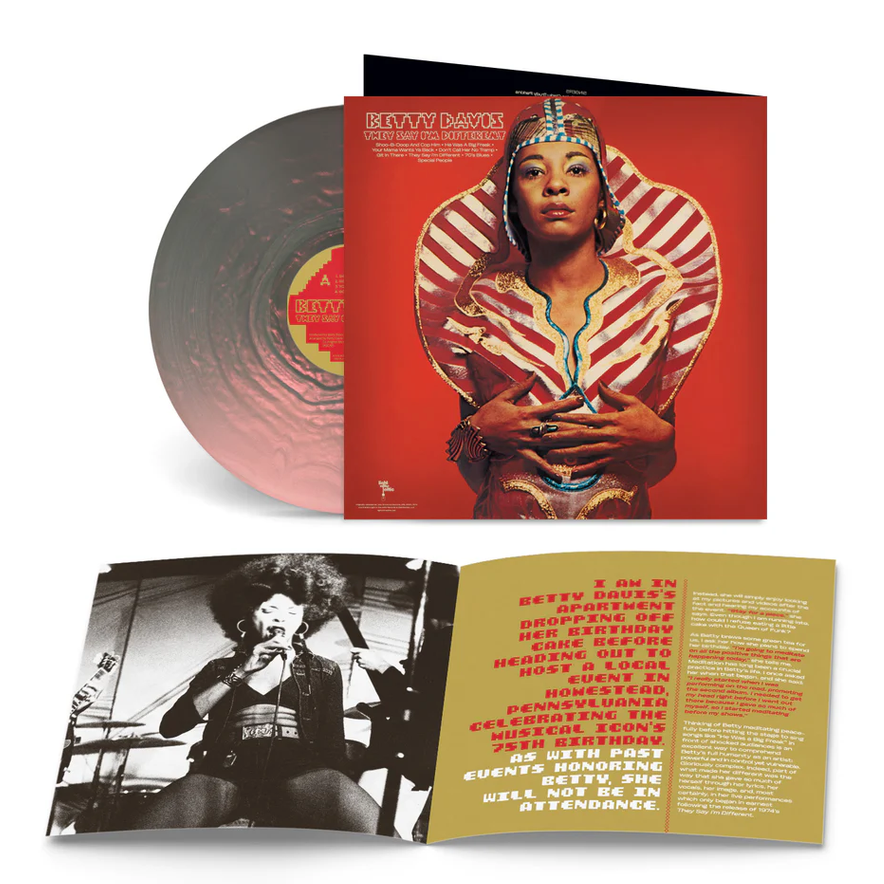 Betty Davis - They Say I'm Different (BOOKLET COLORED VINYL) | NEW