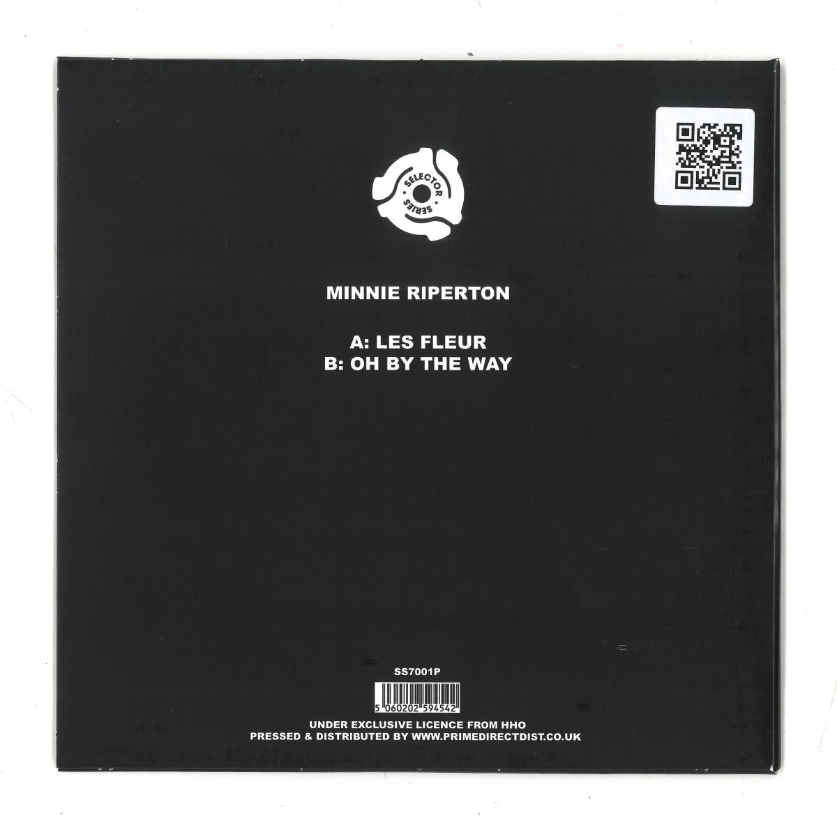 Minnie Riperton - Les Fleur / Oh By The Way (PURPLE VINYL 7" Selector Series SS7001P) | NEW