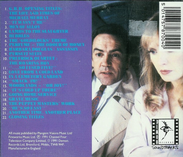 USED CD - Elvis Costello & Richard Harvey – Original Music From The Channel Four Series: G.B.H.