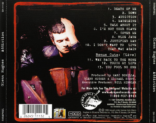 USED CD - Glenn Hughes – Addiction
