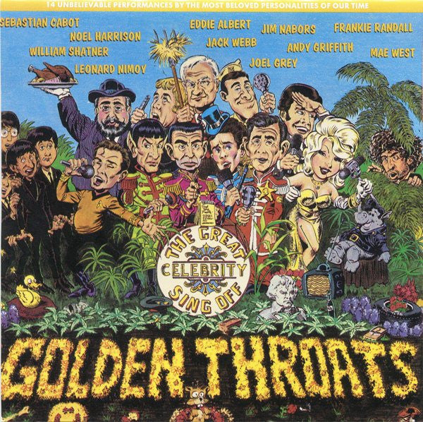 USED CD - Various – Golden Throats: The Great Celebrity Sing-Off!