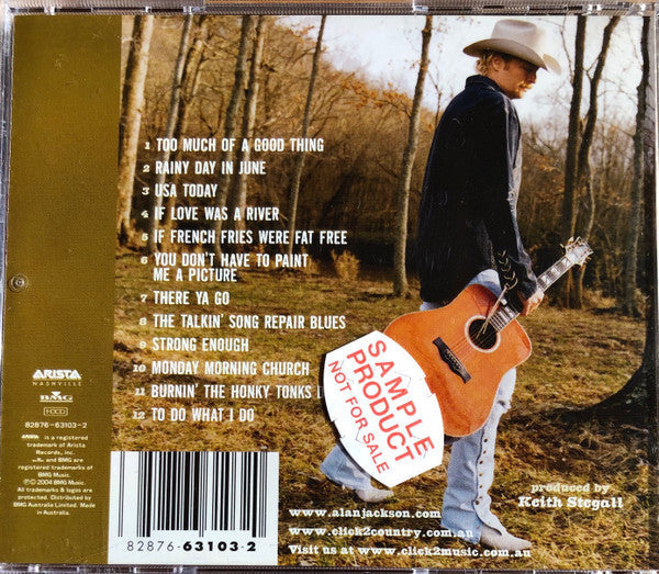 USED CD - Alan Jackson – What I Do