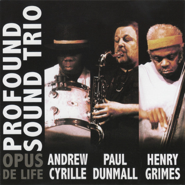 USED CD - Profound Sound Trio – Opus De Life