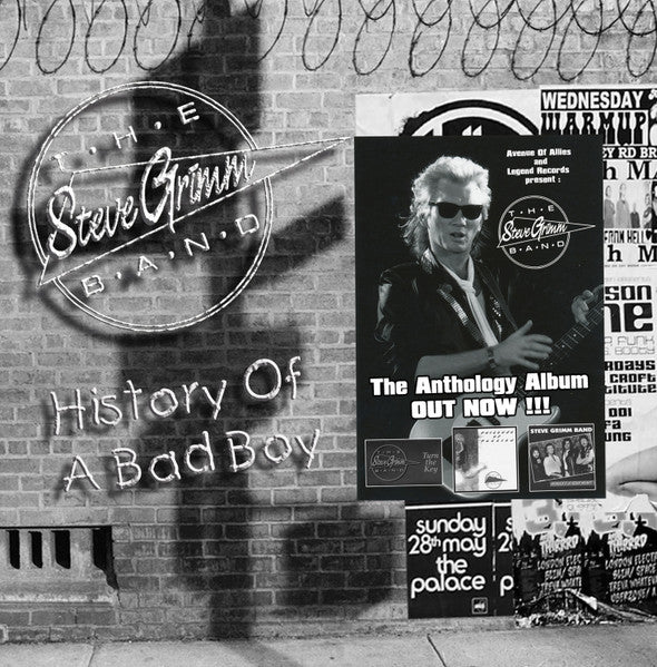 USED CD - The Steve Grimm Band – History Of A Bad Boy