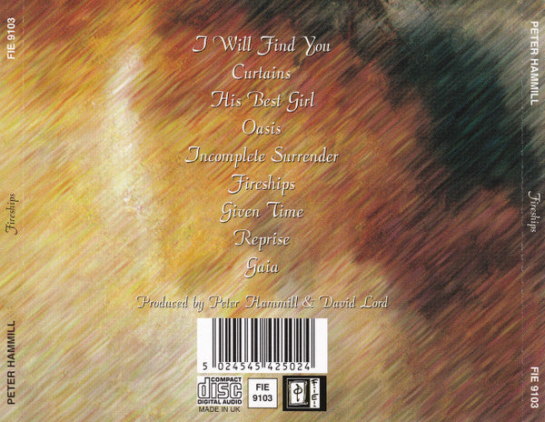 USED CD - Peter Hammill – Fireships