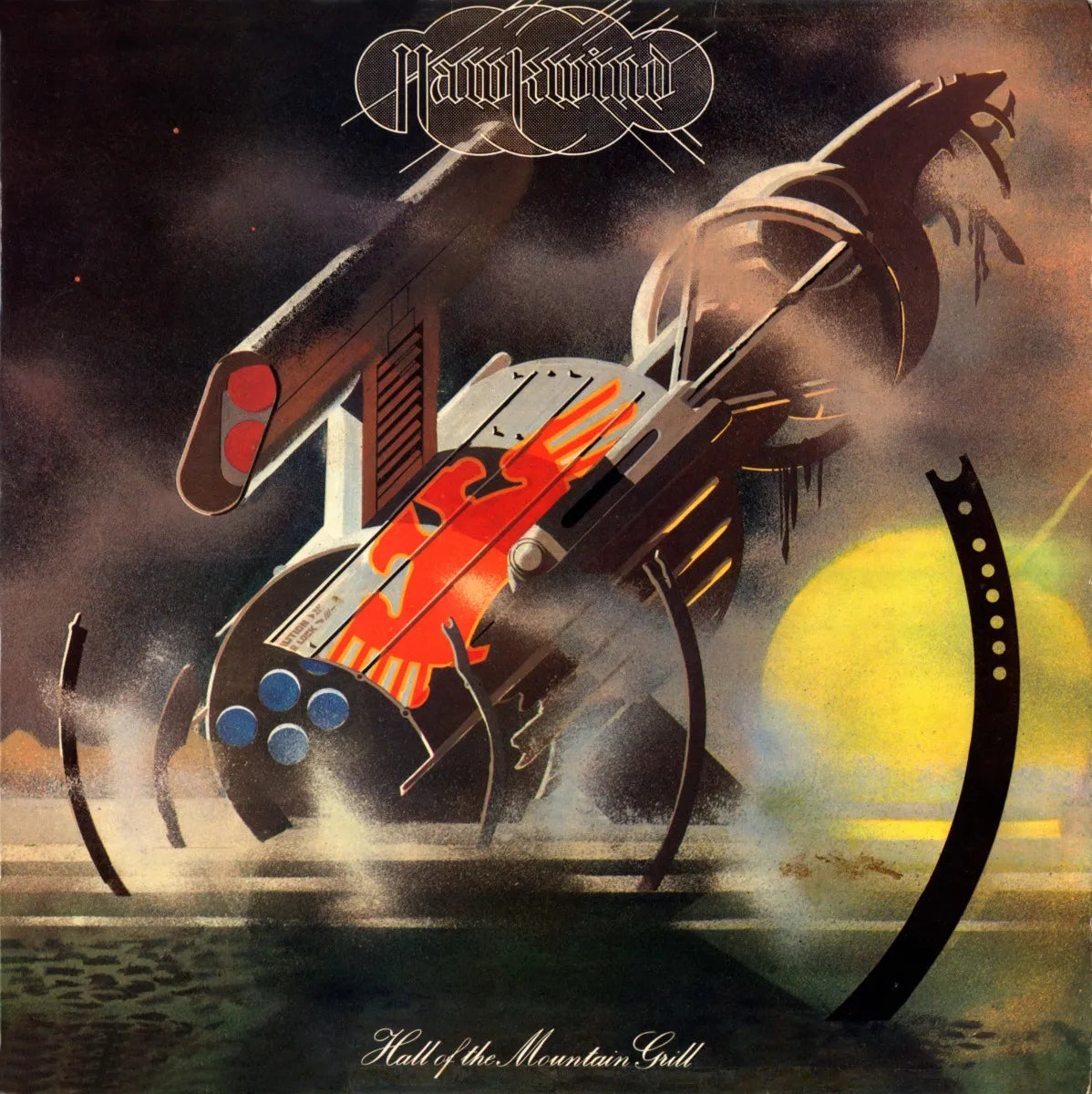 LP - Hawkwind - Hall of the Mountain Grill