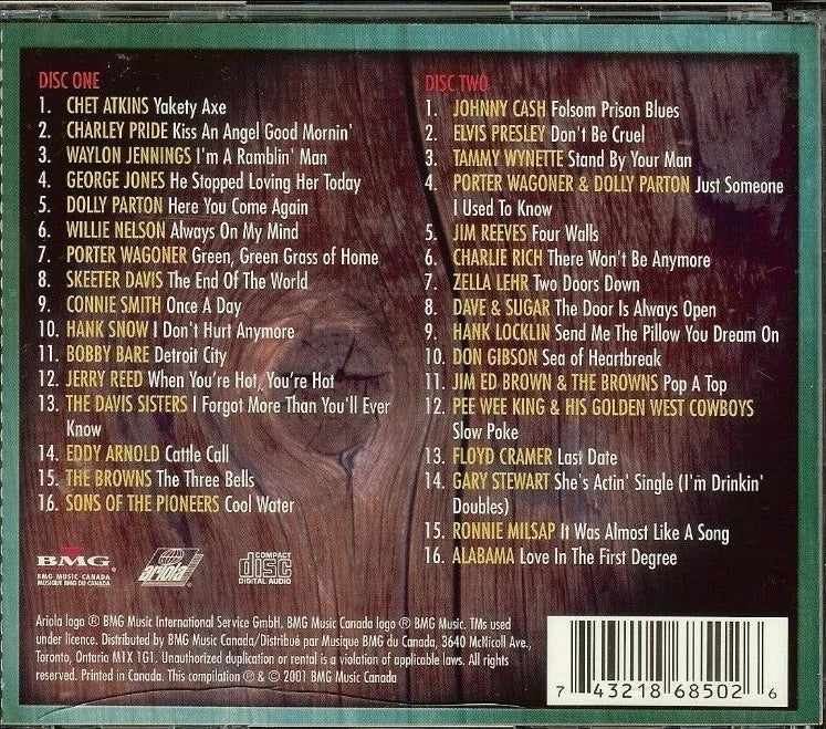 USED 2CD - Various - Country Heat Classics