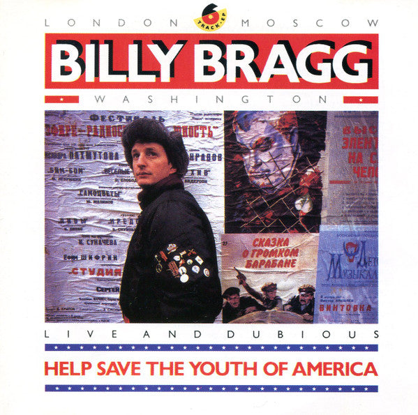 Billy Bragg – Help Save The Youth Of America EP: Live And Dubious - USED CD