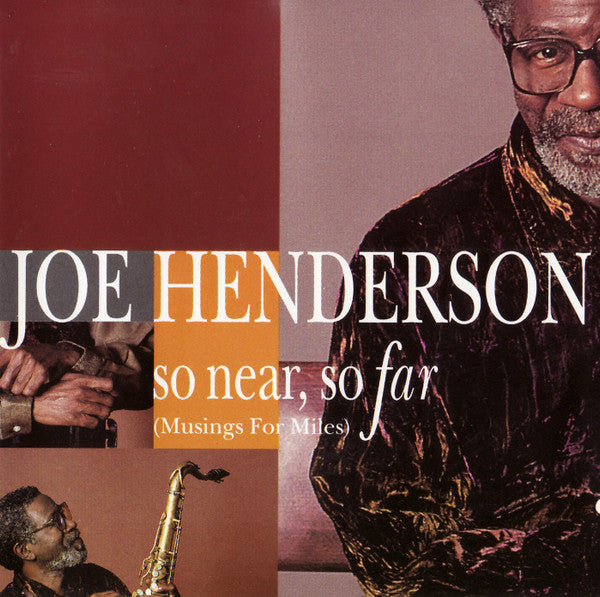 USED CD - Joe Henderson – So Near, So Far (Musings For Miles)used