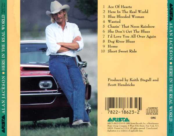 USED CD - Alan Jackson – Here In The Real World