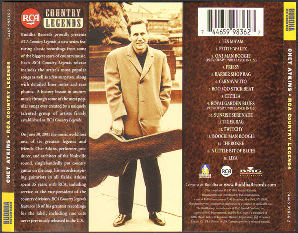 USED CD - Chet Atkins – RCA Country Legends