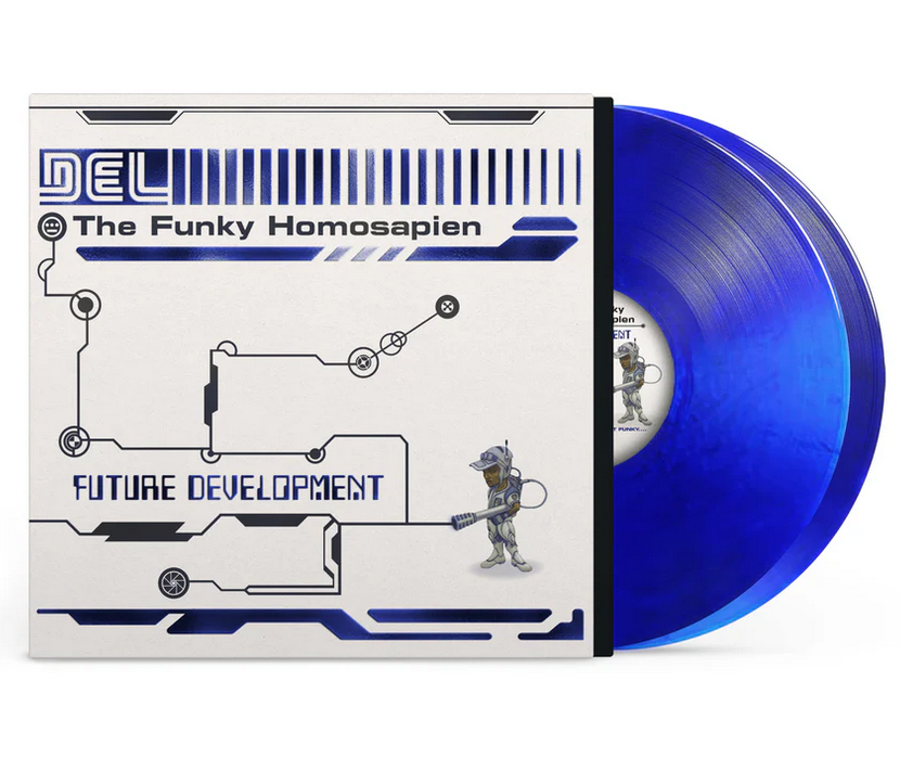 Del the Funky Homosapien - Future Development (BLUE SILVER 2xVINYL) | Mint (M) Mint (M)
