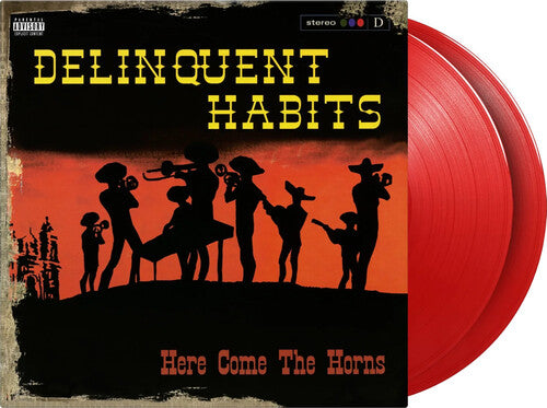 Delinquent Habits - Here Comes The Horns (MOV 180G RED VINYL 2xLP) | NEW