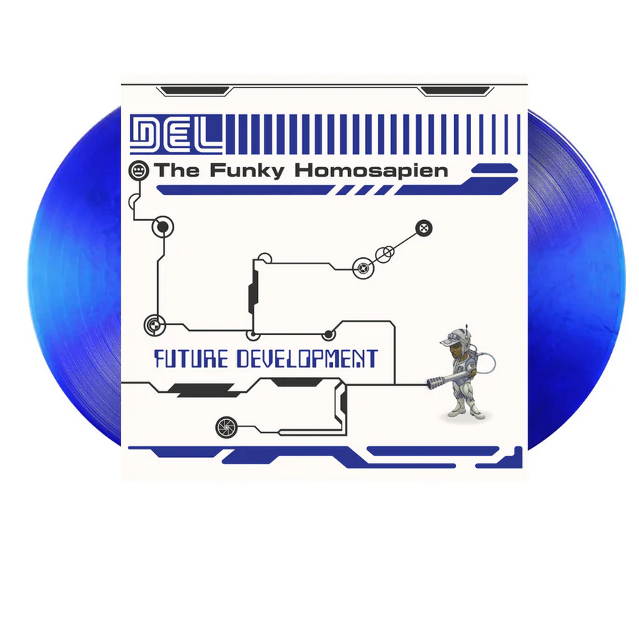 Del the Funky Homosapien - Future Development (BLUE SILVER 2xVINYL) | Mint (M) Mint (M)