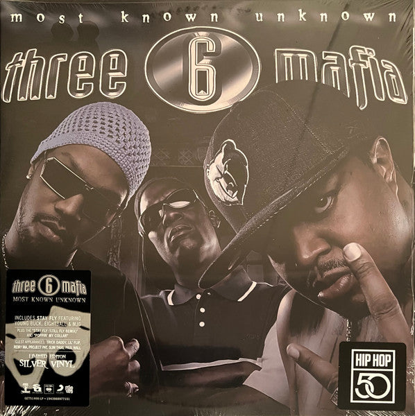 Three 6 Mafia - Most Known Unknown (SILVER VINYL LP LTD EDT Get On Down GET51466G) | NEW