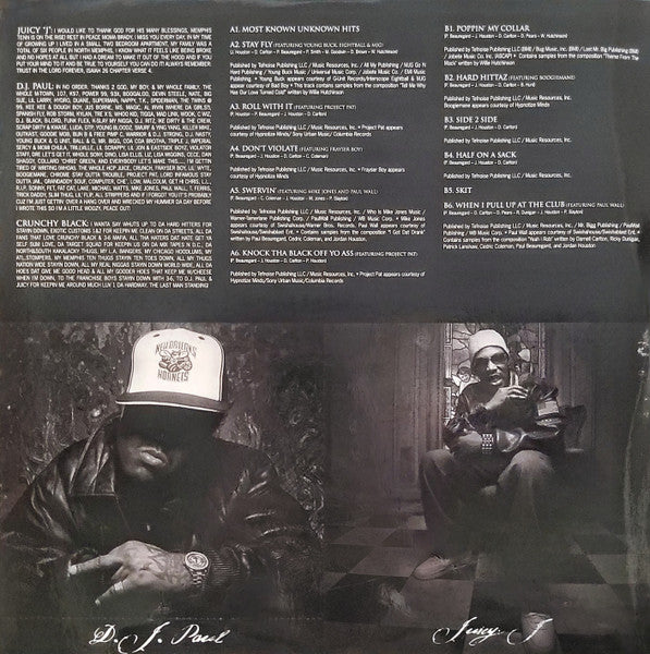 Three 6 Mafia - Most Known Unknown (SILVER VINYL LP LTD EDT Get On Down GET51466G) | NEW
