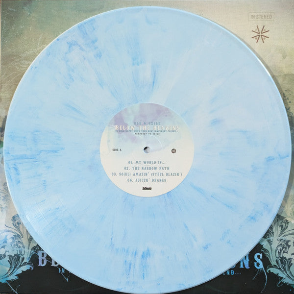 Blu & Exile - Below The Heavens (2xCOLOR VINYL & 7") | Mint (M) Mint (M)