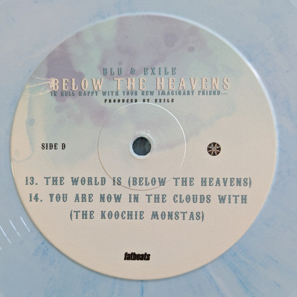 Blu & Exile - Below The Heavens (2xCOLOR VINYL & 7") | Mint (M) Mint (M)