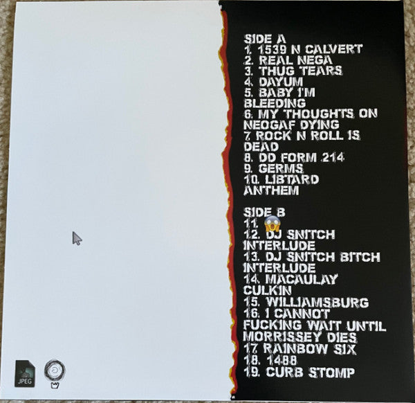 JPEGMAFIA - Veteran (UNOFFICIAL) | Mint (M) Mint (M)