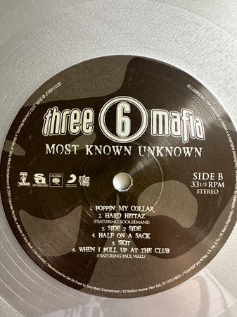 Three 6 Mafia - Most Known Unknown (SILVER VINYL LP LTD EDT Get On Down GET51466G) | NEW