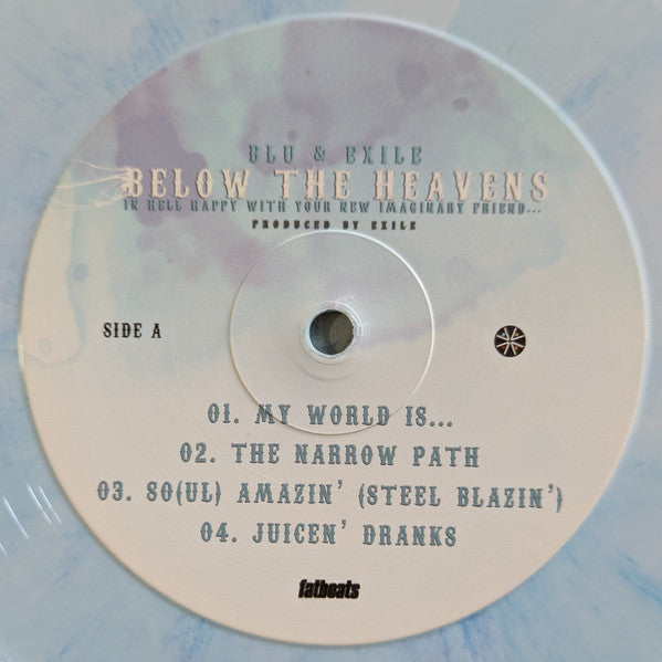 Blu & Exile - Below The Heavens (2xCOLOR VINYL & 7") | Mint (M) Mint (M)