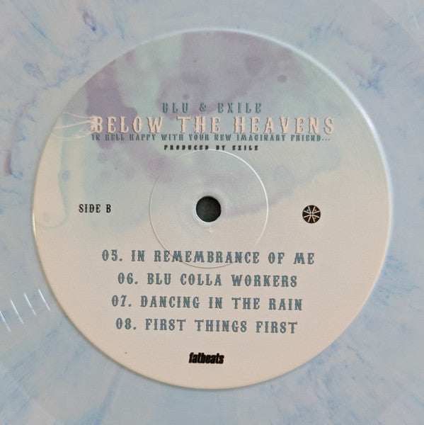 Blu & Exile - Below The Heavens (2xCOLOR VINYL & 7") | Mint (M) Mint (M)