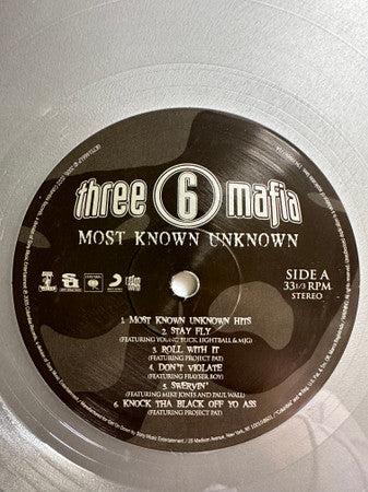Three 6 Mafia - Most Known Unknown (SILVER VINYL LP LTD EDT Get On Down GET51466G) | NEW
