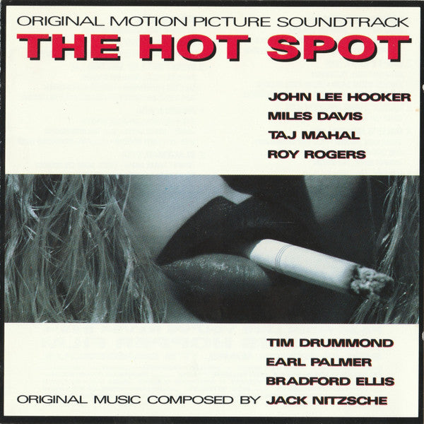 USED CD - John Lee Hooker, Miles Davis, Taj Mahal, Roy Rogers, Tim Drummond, Earl Palmer, Bradford Ellis, Jack Nitzsche – The Hot Spot (Original Motion Picture Soundtrack)