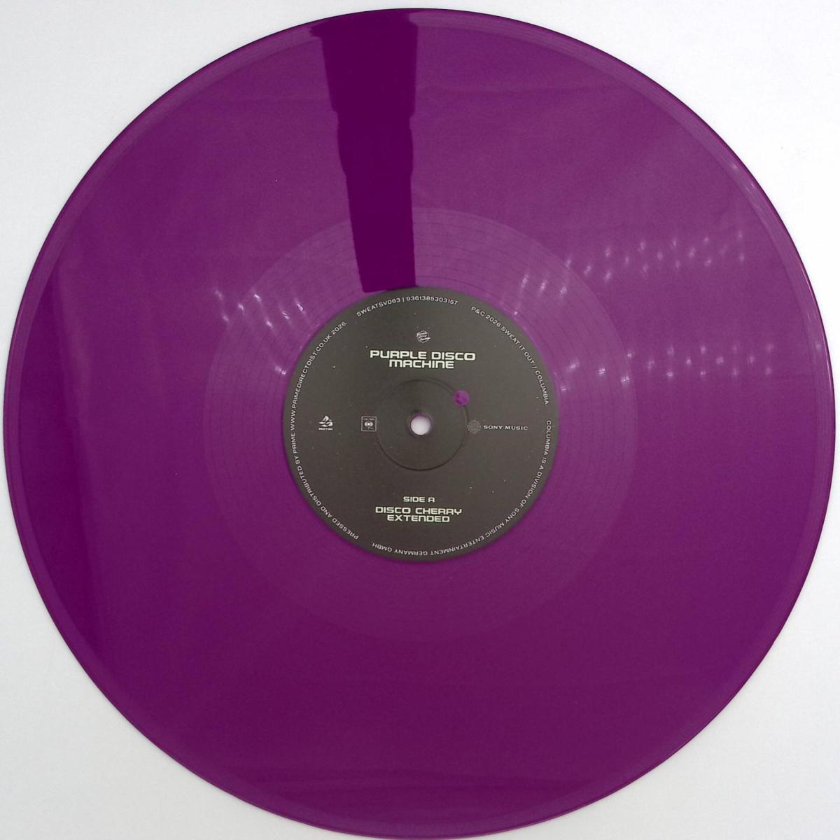 Purple Disco Machine - Disco Cherry (PURPLE CHERRY VINYL 12" SWEAT IT OUT SWEATSV063) | NEW Mint (M) Mint (M)