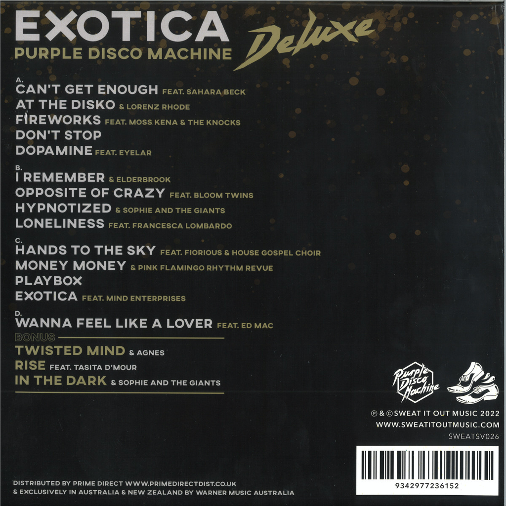 Purple Disco Machine - (PRESALE TBD) Exotica [Deluxe Edition] (2xPURPLE VINYL) | Mint (M) Mint (M)