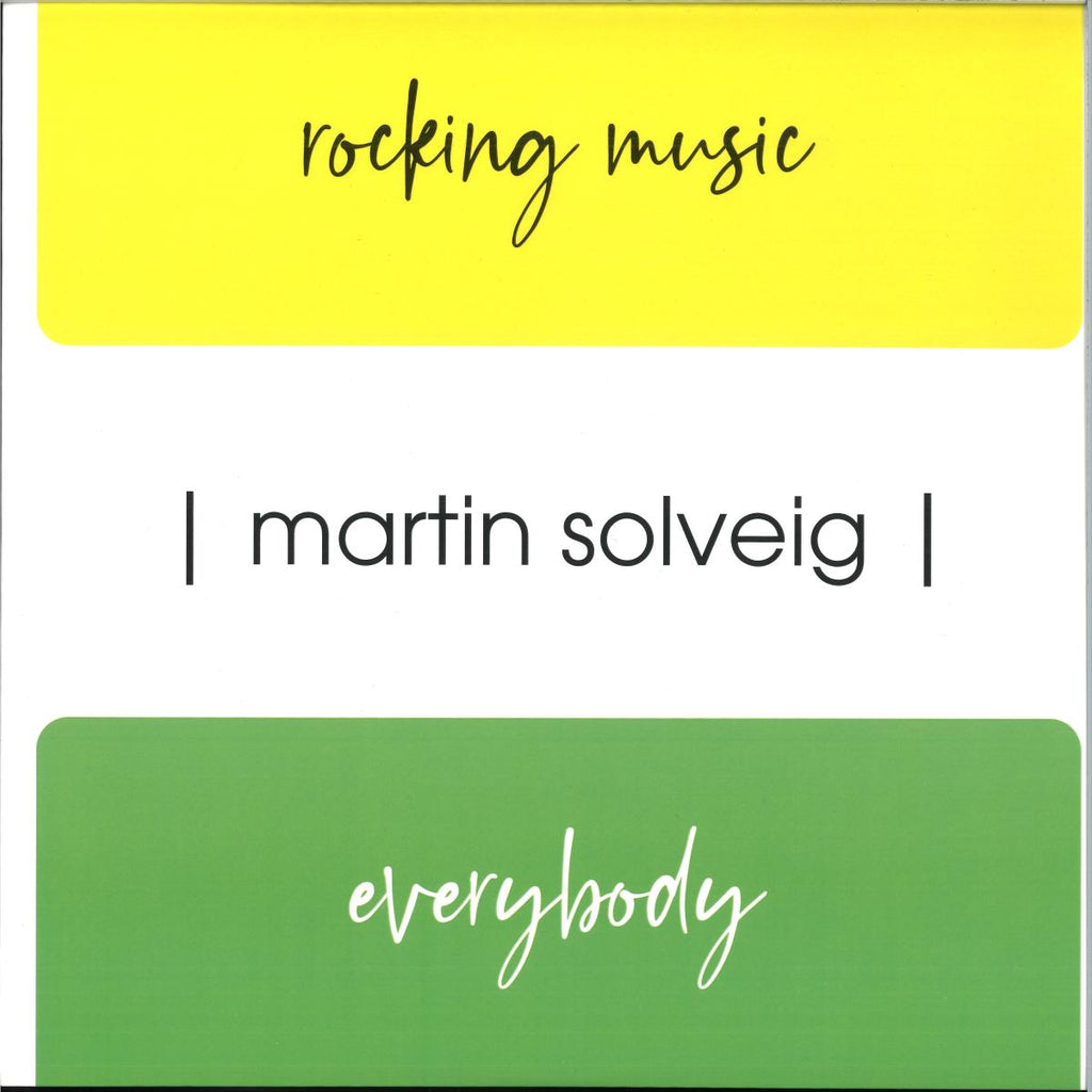 Martin Solveig - Rocking Music / Everybody (YELLOW VINYL 12" Dance On The Beat DOTB-48) | NEW