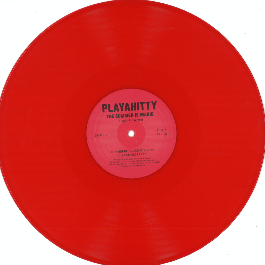 Playahitty - (PRESALE TBD) The Summer Is Magic (RED VINYL) | Mint (M) Mint (M)