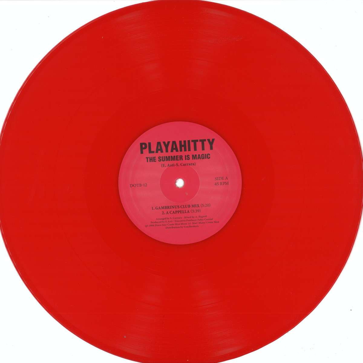 Playahitty - (PRESALE TBD) The Summer Is Magic (RED VINYL) | Mint (M) Mint (M)
