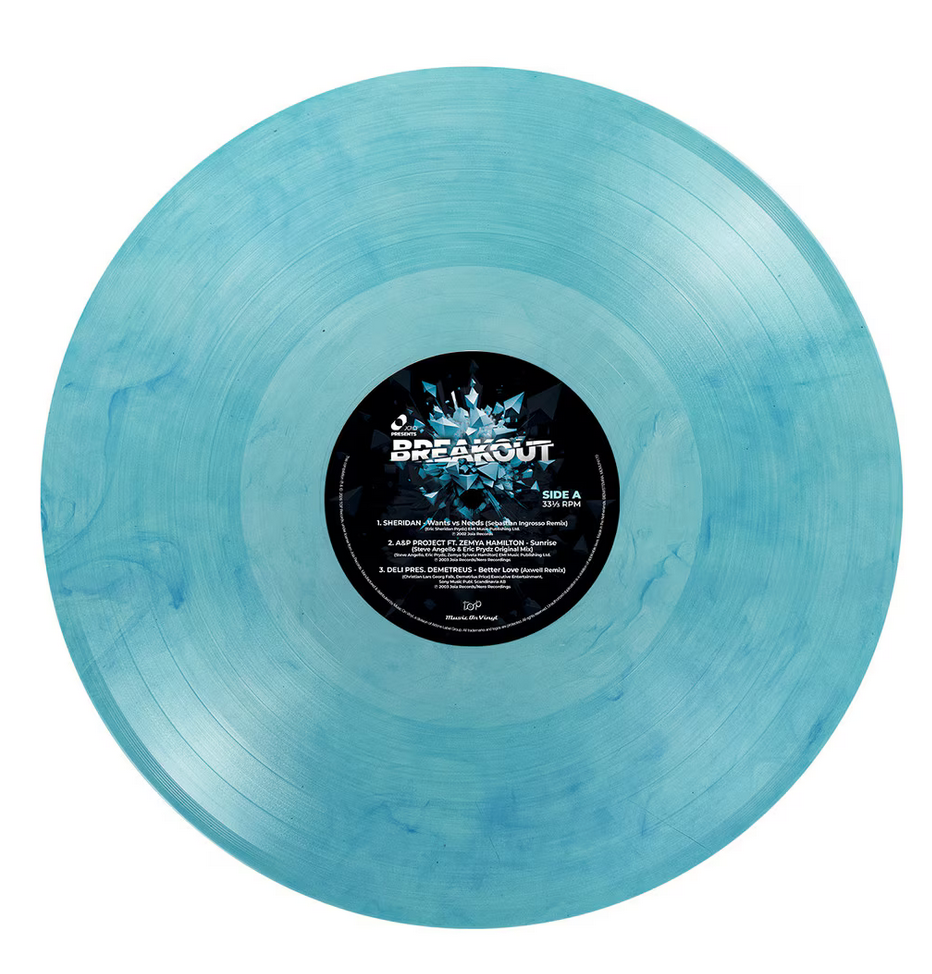 Various Artists - (PRESALE 7/31/26) JOIA Presents Breakout (MOV CRYSTAL CLEAR BLUE MARBLED VINYL) |
