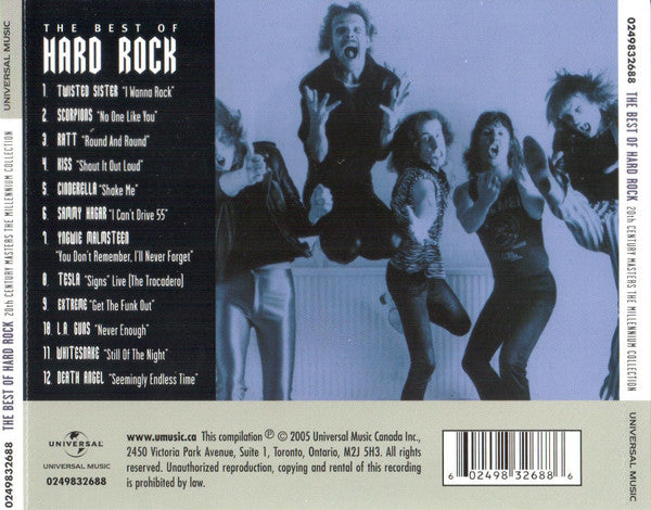 USED CD - Various – The Best Of Hard Rock