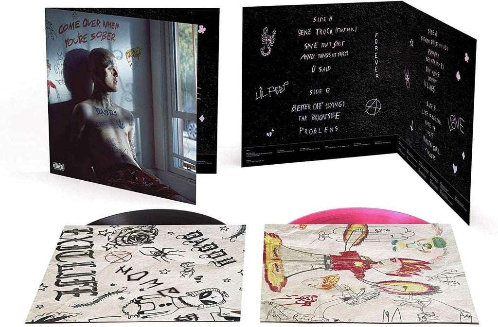 LIL PEEP - Come Over When You're Sober, Pt. 1 & Pt. 2 Vinyl