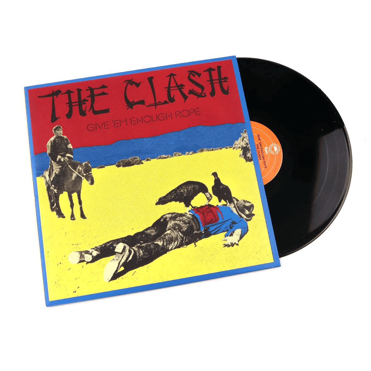 THE CLASH - Give Em Enough Rope Vinyl