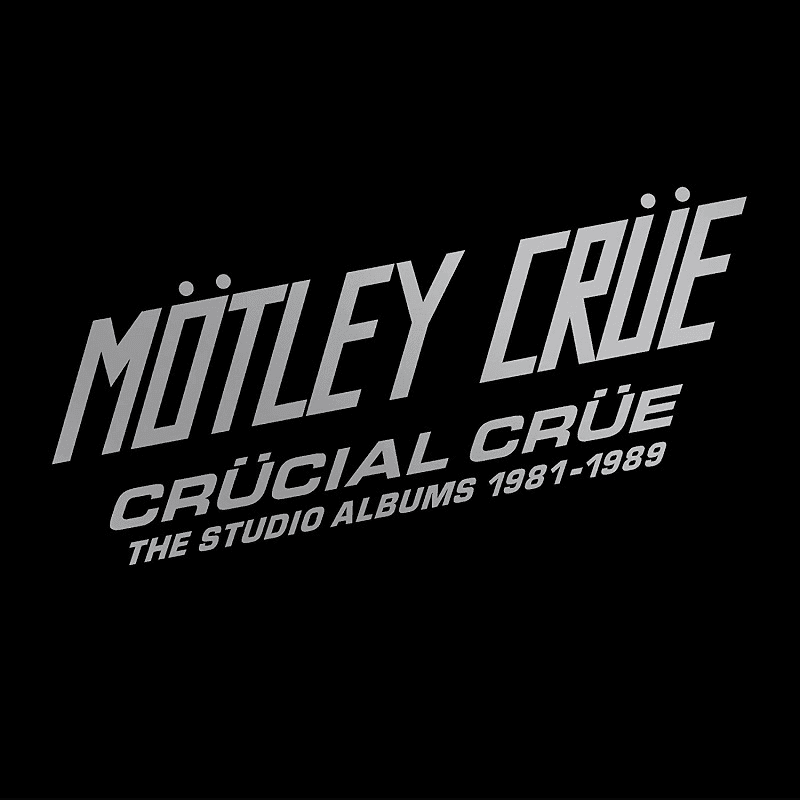 MOTLEY CRUE - Crücial Crüe - The Studio Albums 1981-1989 Coloured Vinyl Box Set