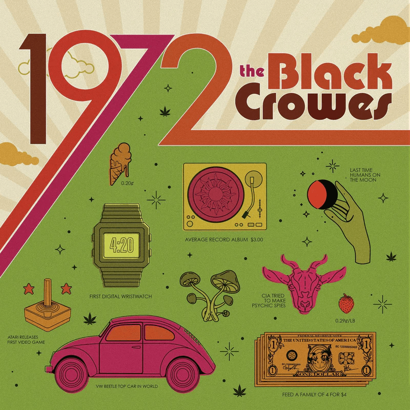 BLACK CROWES - 1972 Vinyl