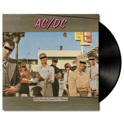 AC/DC - Dirty Deeds Done Dirt Cheap Vinyl